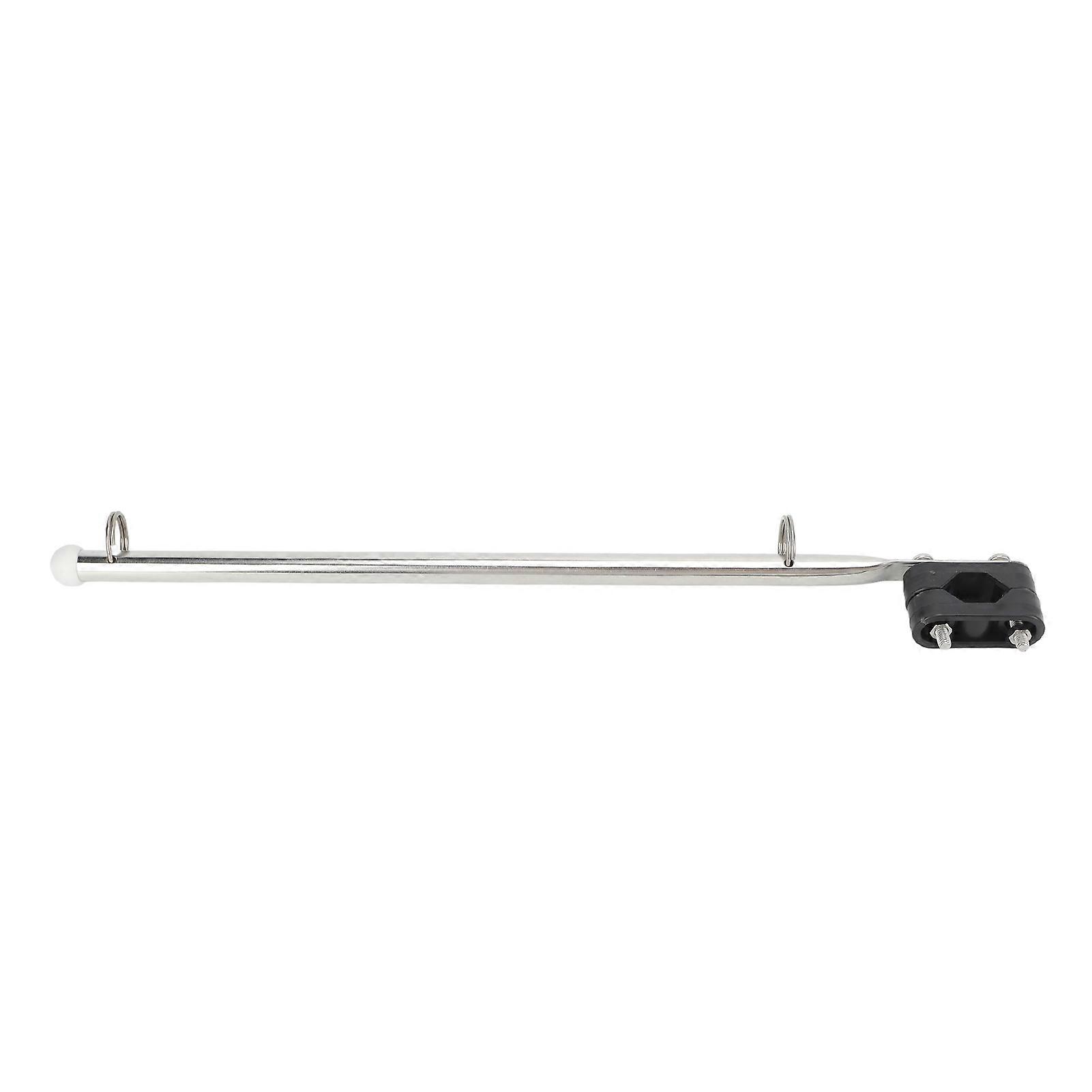 Adjustable Stainless Steel Flag Pole for Boat Yacht Sailboat Outboard 390mm/15.35in