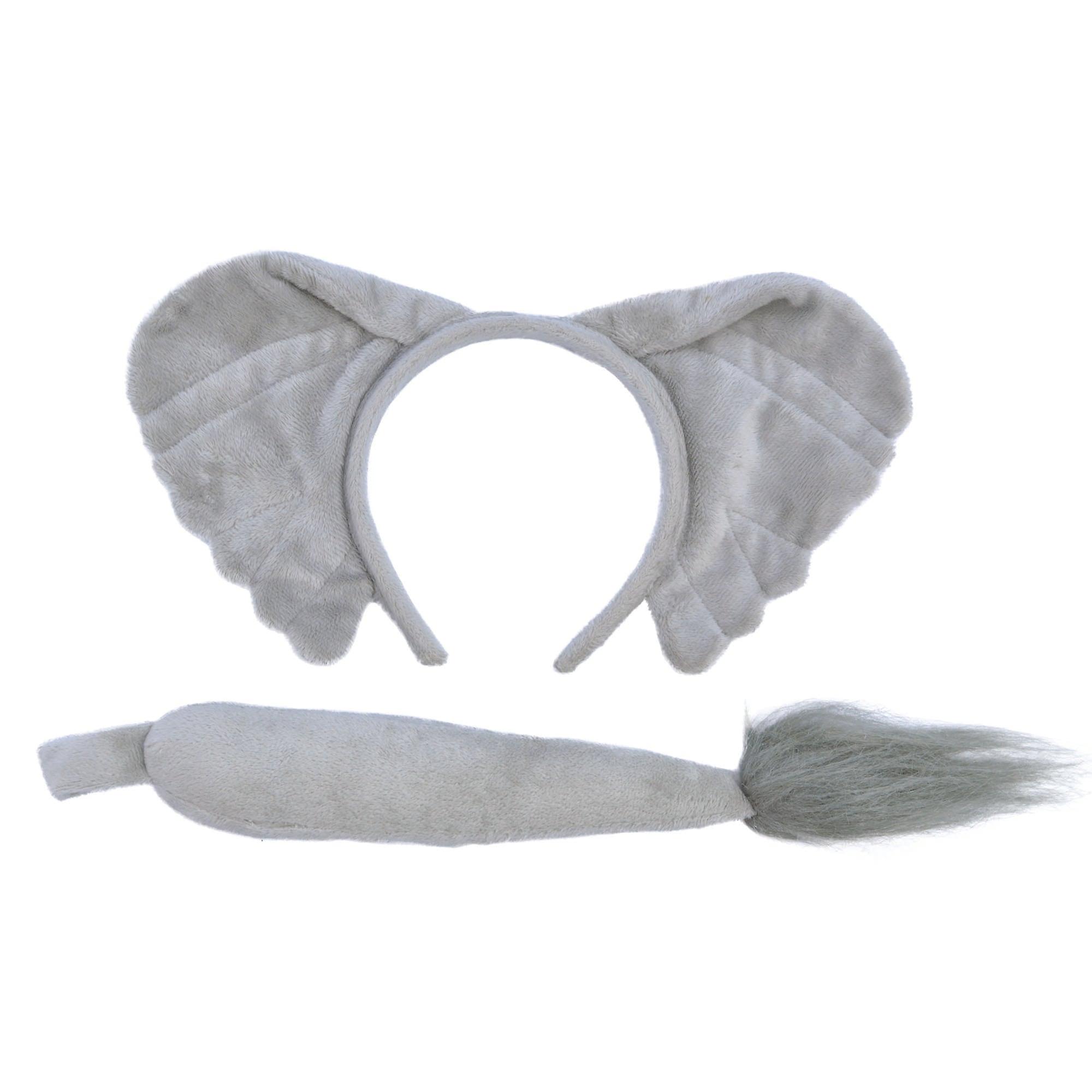 Elephant Set Ears + Tail Instant Disguises Unisex Ds175