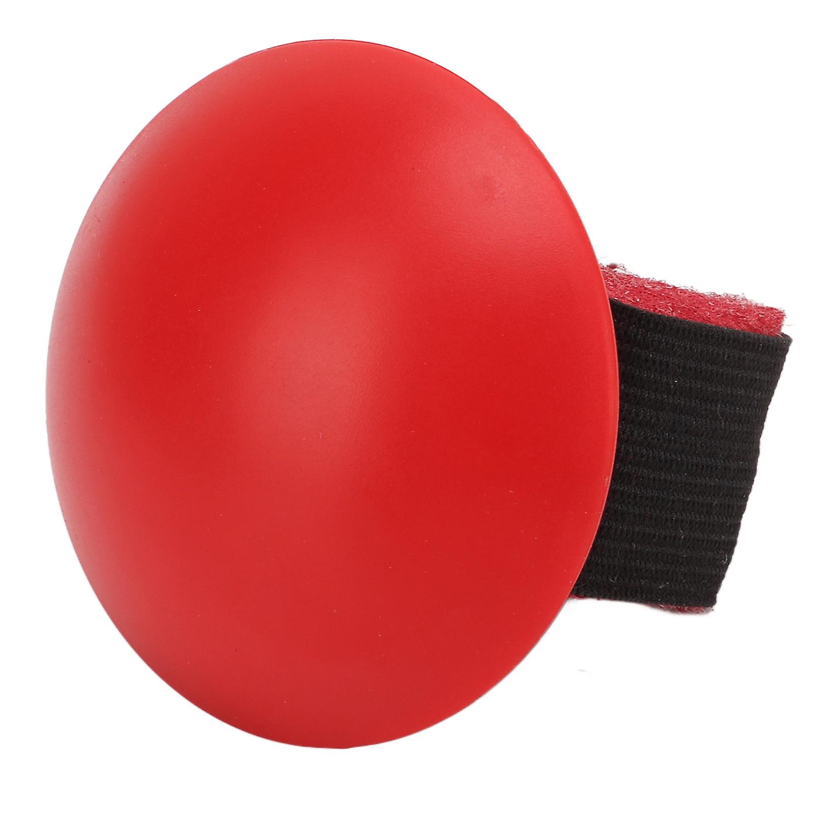 African Drum Finger Shaker Red Percussion Handbell Accessory