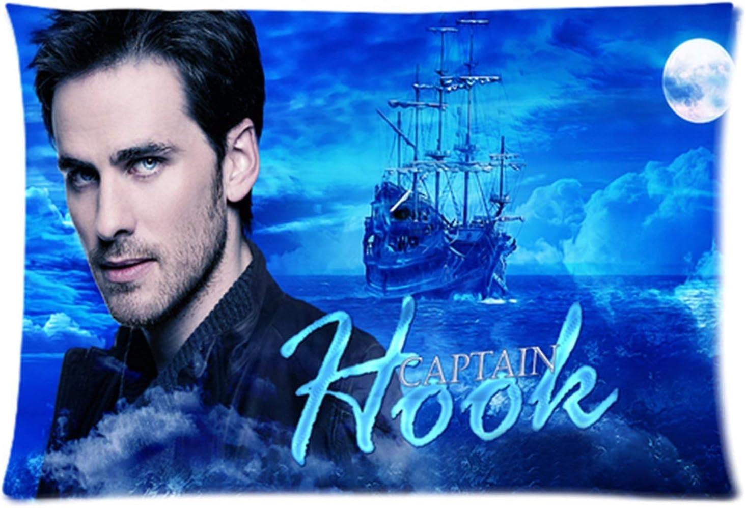 Custom Once Upon A Time Captain Hook Rectangle Pillow Cases (35cmx50cm)