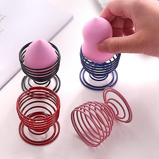 Egg Cup Sponge Puff Soft Kitchen Gadget Portable Spring Tray for Napkins