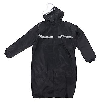 Poncho przeciwdeszczowe XL Oxford Cloth Jednoczęściowy wodoodporny pasek odblaskowy Zamek błyskawiczny Płaszcz przeciwdeszczowy wielokrotnego użytku na dzień awaryjny