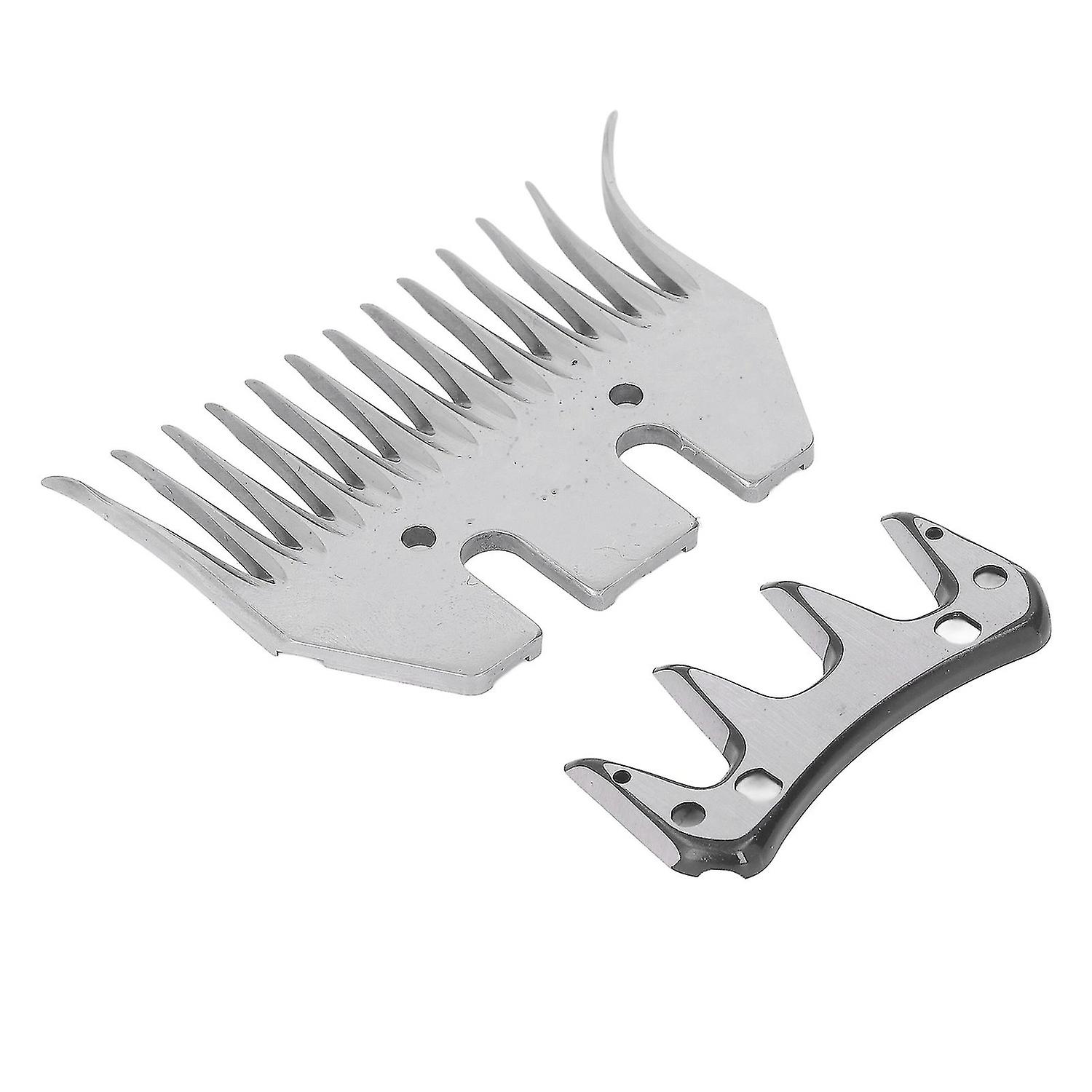 Sheep Shears Blade Curved 13 Teeth Wool Clipper Comb Cutter Trimmer Accessory Set Kit