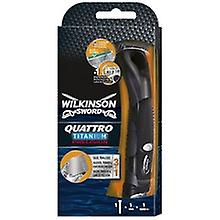 Wilkinson Schwert - Quattro Titanium Precision Carbon - Herrenrasierer