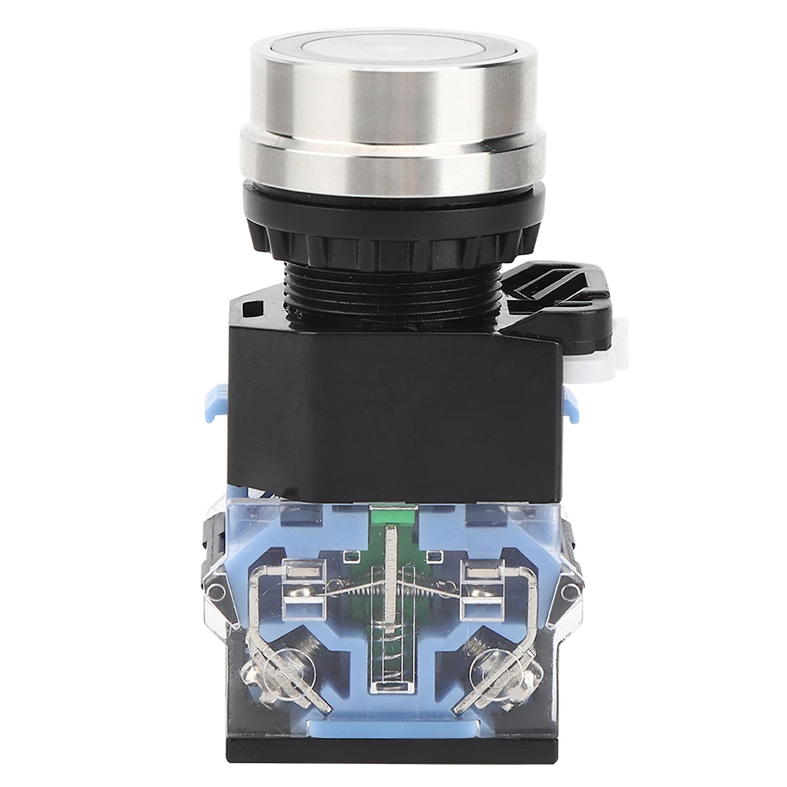 22mm LA38 Push Button Switch - No Light, Control Component, AC220V Installation