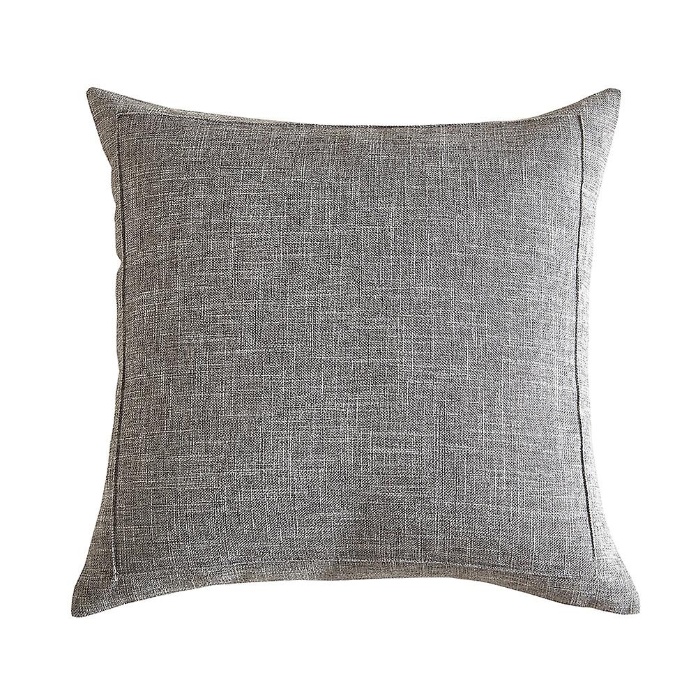 45 x 45cm Cushion Cover Sofa Comfortable Pillow Case Home Office Decor Gray
