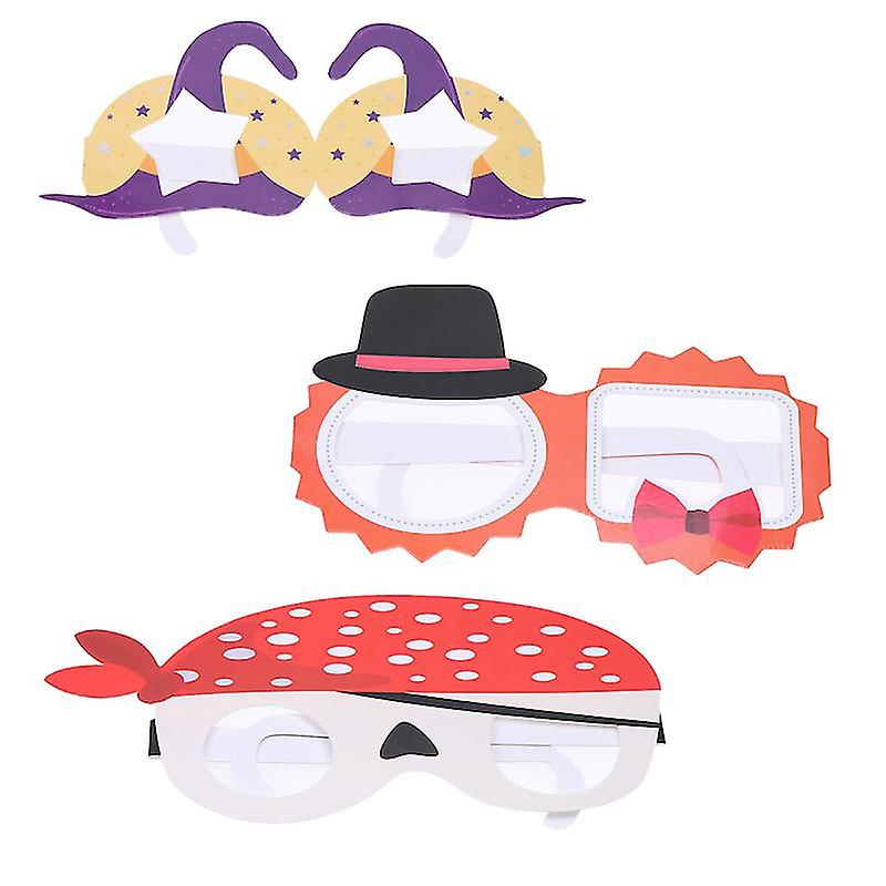 6pcs Halloween Glasses For Halloween Decor