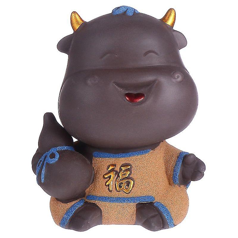 The New 1pcs Cow Figure