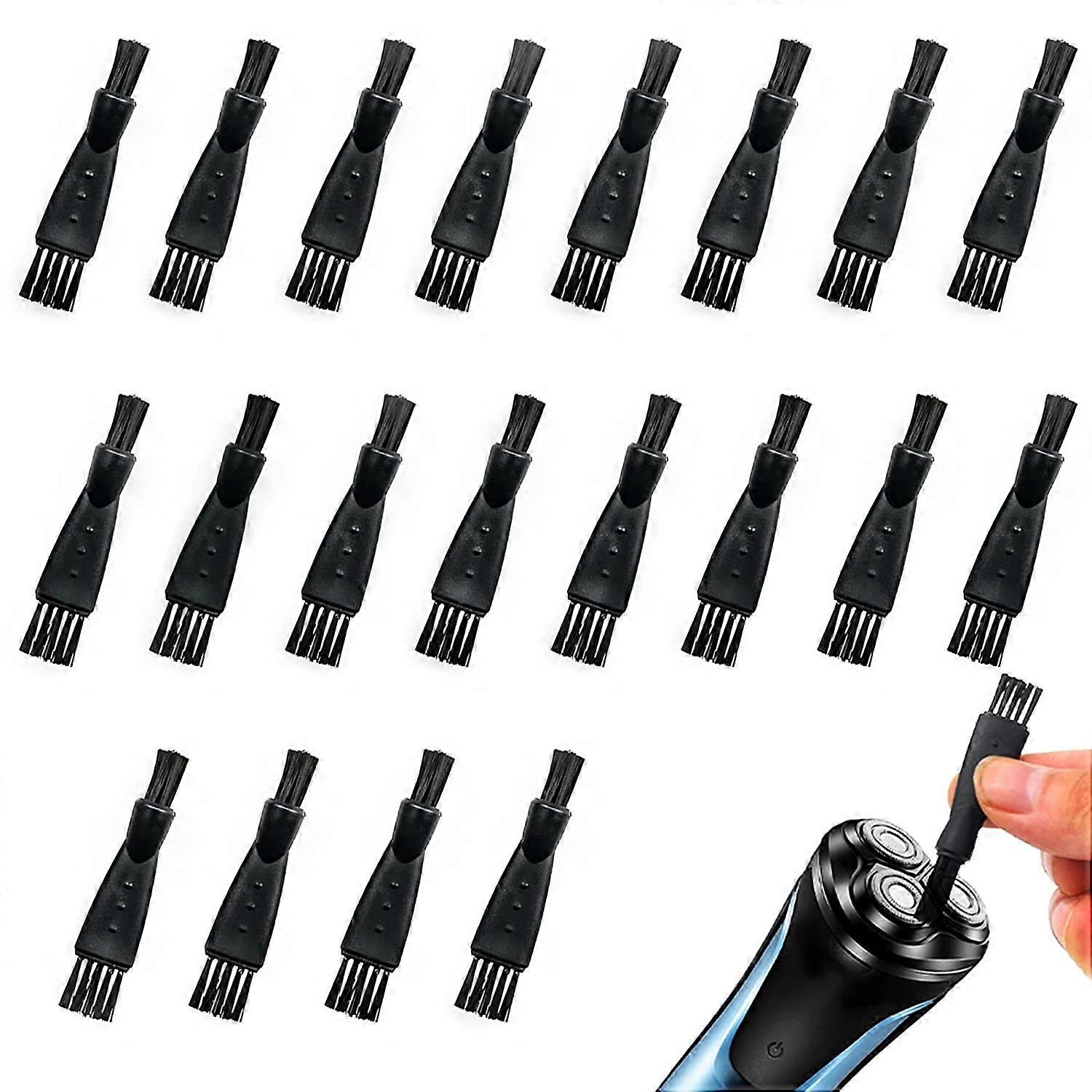 20 PACK Multifunctional Cleaning Brush for Blade Cleaner Clipper Cleaning Brush Razor Brush Cleaner Machine