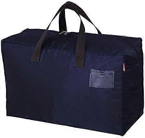 145L Large Storage Bag Satchel Organizer with for Clothes Quilt Cover Sheets Blankets Toy Trunk Trot