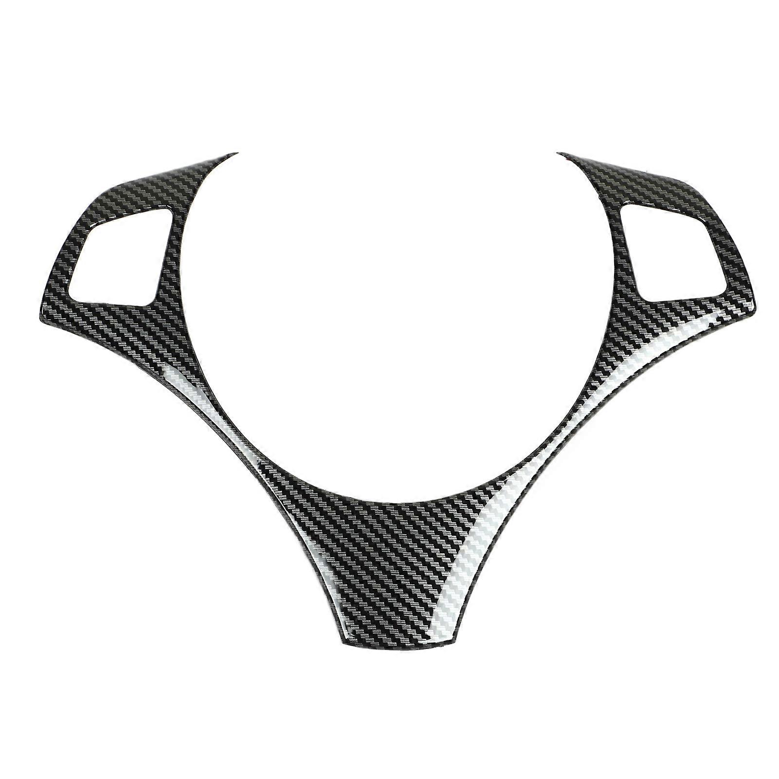 Steering Wheel Frame Trim Carbon Fiber Pattern Strong Protection Stylish Long Lasting Replacement for 3 Series E90 E92 E93