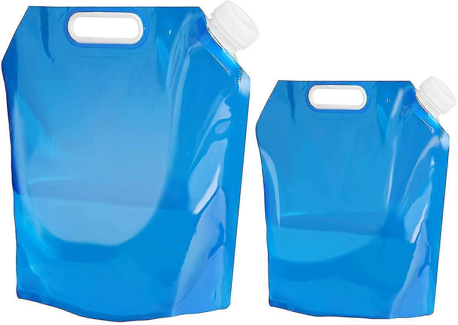 2er-Pack 5-Liter- und 10-Liter-Wasserkanister