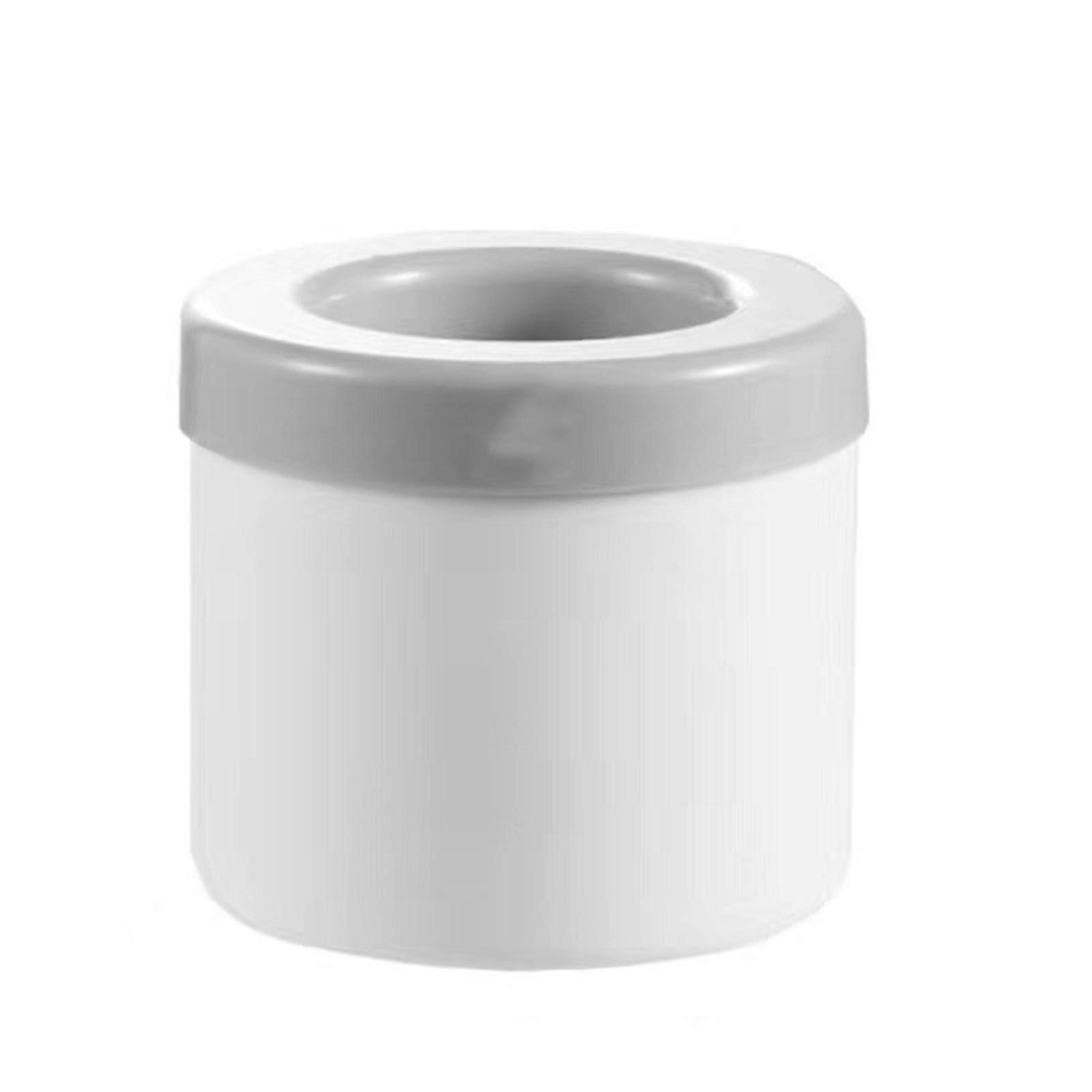 (Gray) Silicone Ice Cube Making Cup