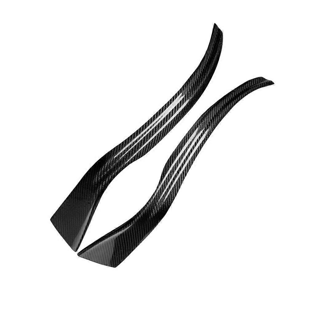 Car Real Carbon Fiber Eyelid Headlight Eyebrow Trim For- Z3 Roadster 1996-2002