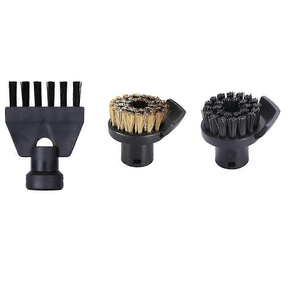 Round Brush And Flat Brush For Karcher Sc1 Sc2 Sc3 Sc4 Sc5 Cleaner