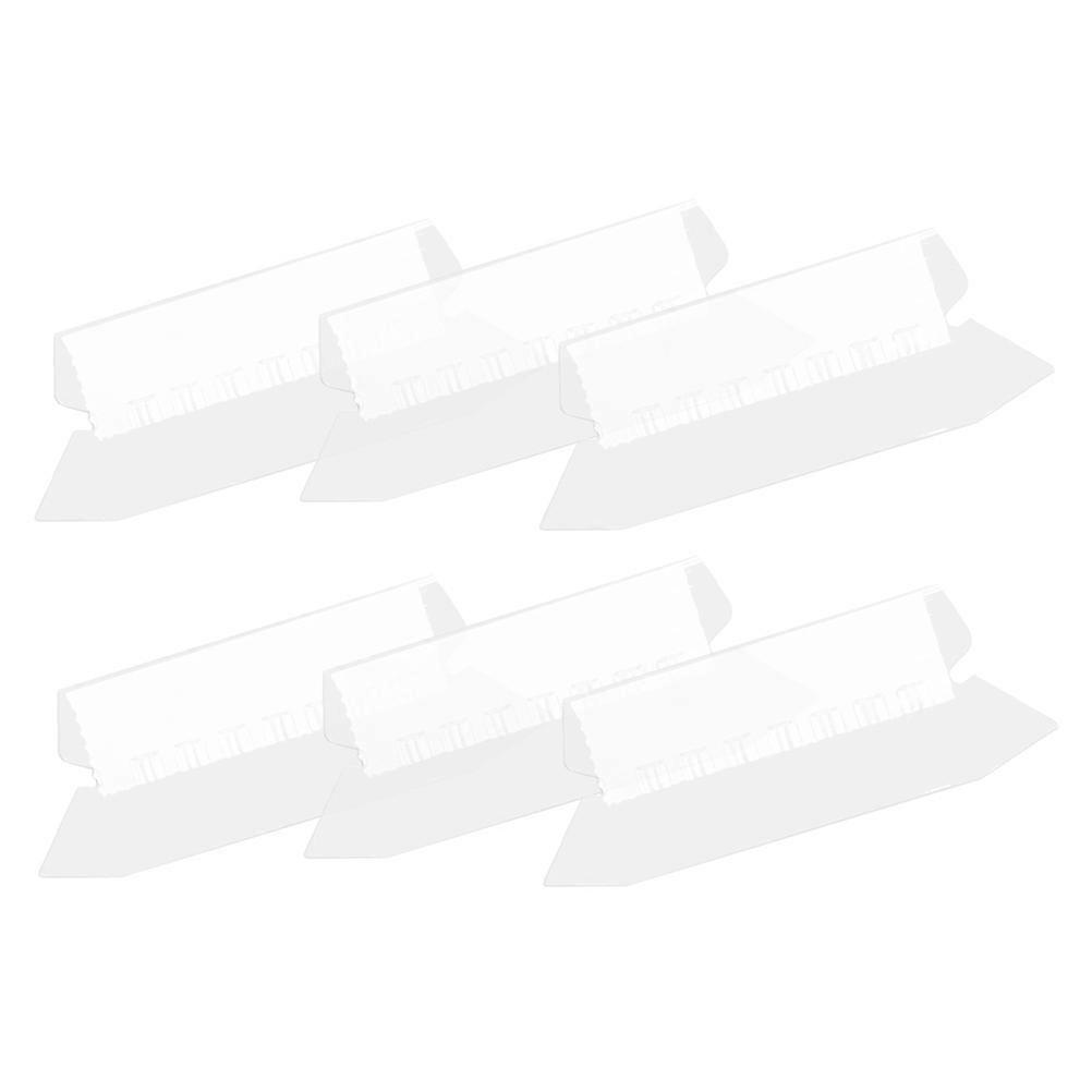 25Pcs Hanging Folder Tabs Plastic File Labels Folder Tab Quick Identification for Student Teacher Office