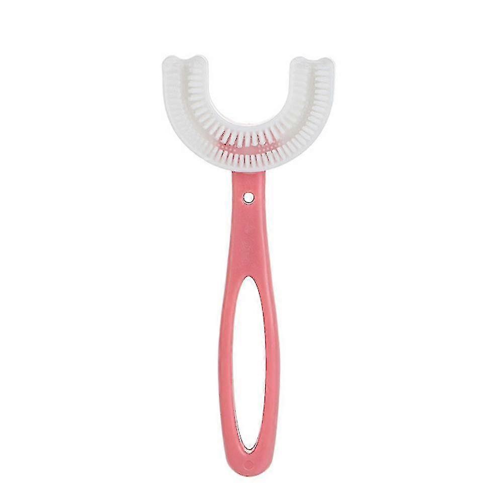 2-12 Years Kid Toothbrush Teeth Silicone U-shaped Brushing-Yvan