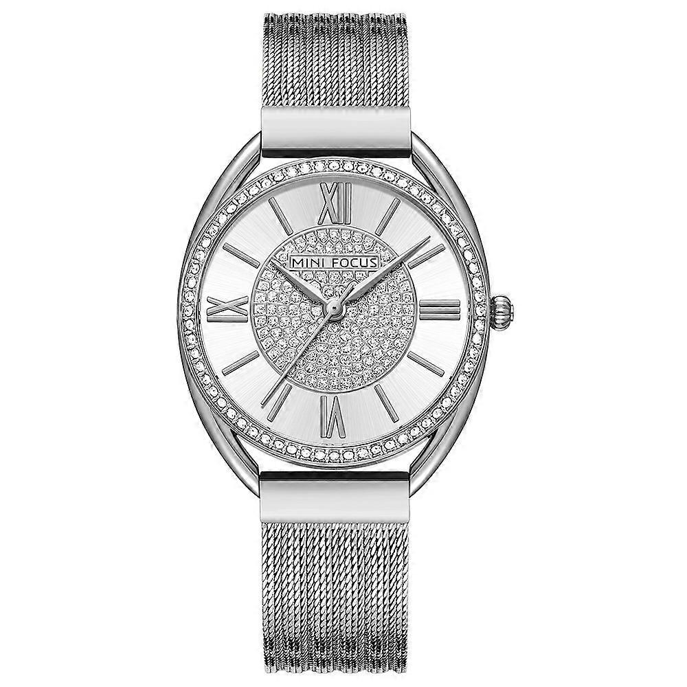 MINI FOCUS Women's Watch Light Luxury Diamond Waterproof 0425L