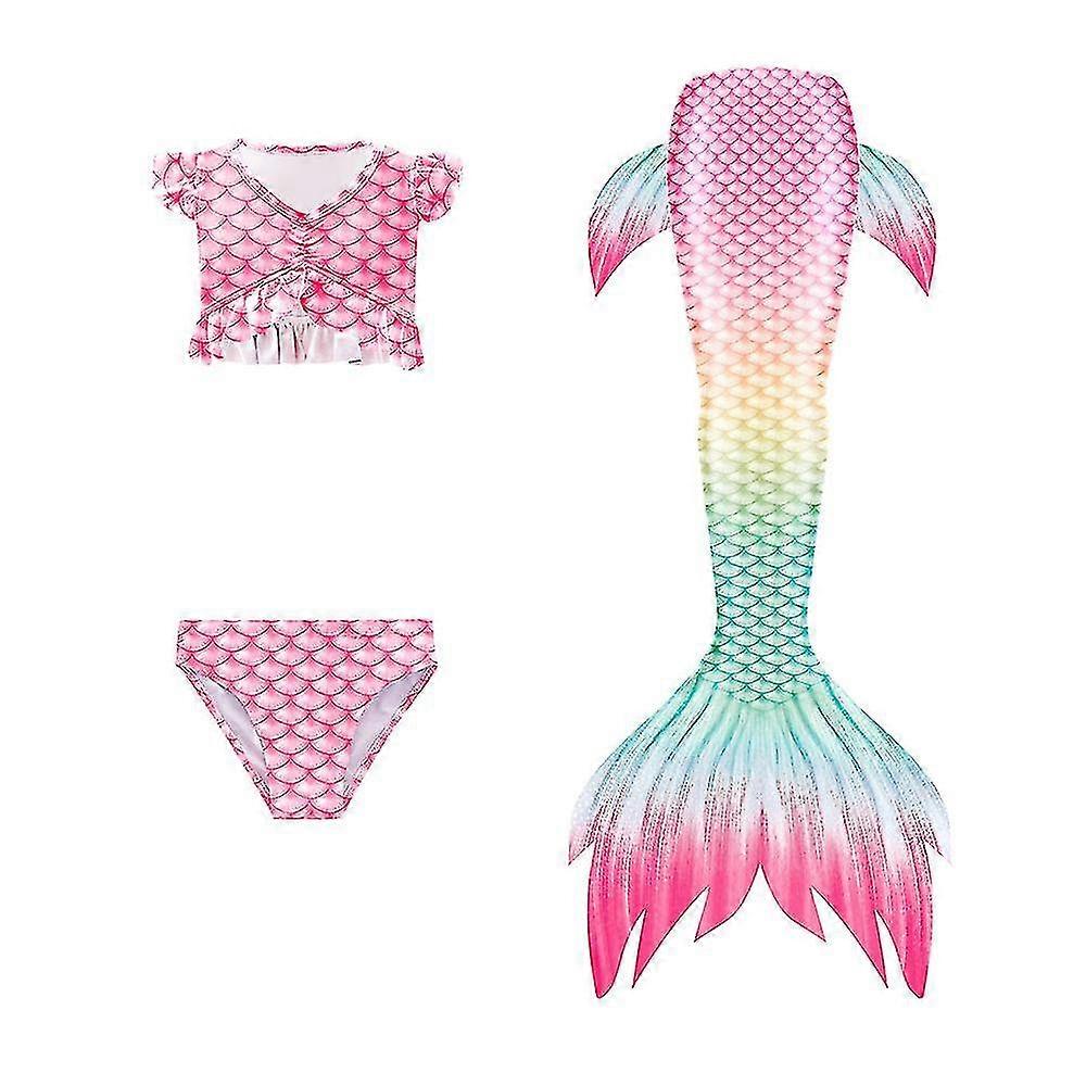 Børns havfrue badedragt Havfrue hale badedragt
