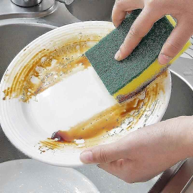 20pcs High Density Sponge Kitchen Cleaning Tools Washing Tow