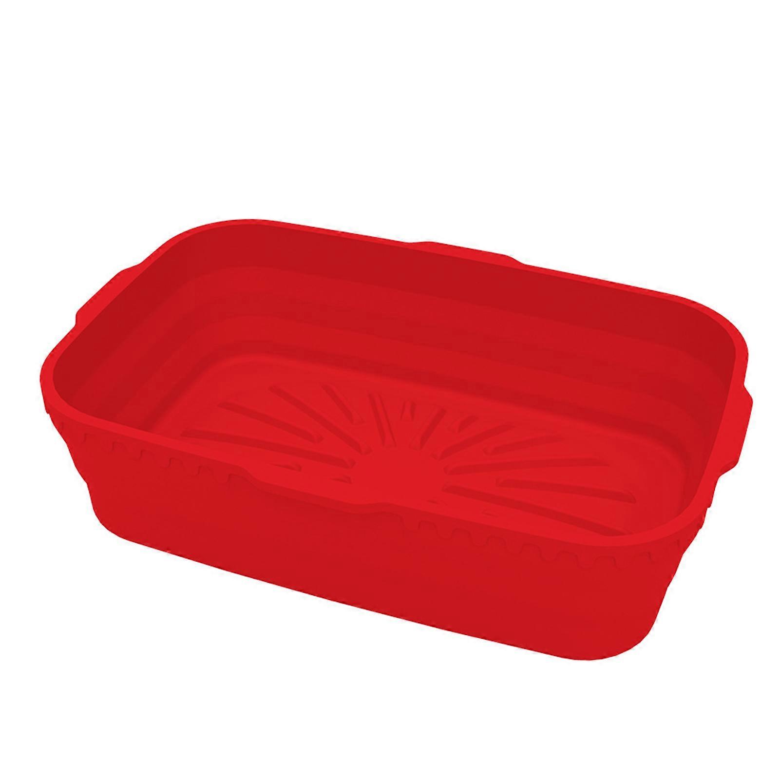 Air Fryer Liners Silicone Bowl Heat Resistant and Food-Safe Mat for Making Turkey Dumplings