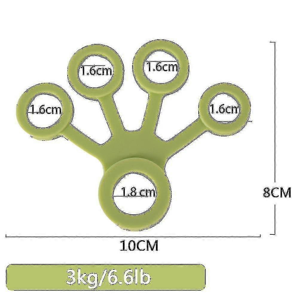 Silicone Hand Grips Finger Strength Hand Expander Trainer(style G)