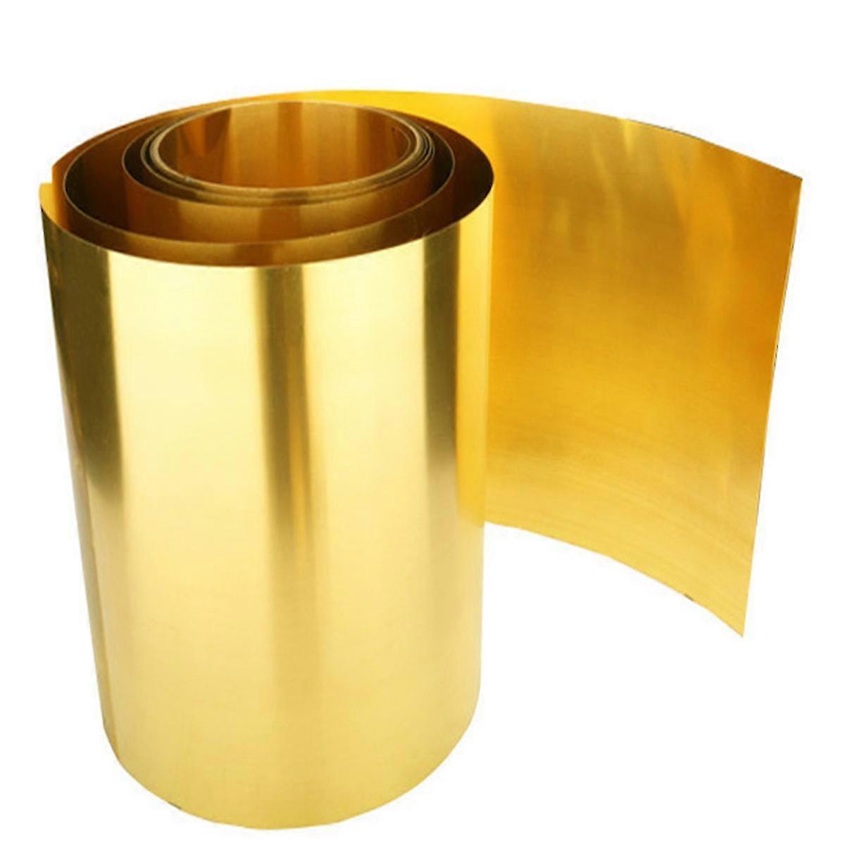 Thickness 0.1mm Width 20-100mm 1meter/roll Thin Strip Sheet Foil Plate H62