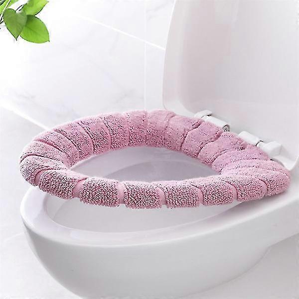 1 Pack Washable Toilet Cover Universal Soft O Shape