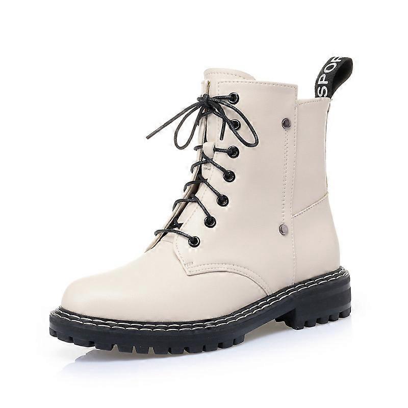 المرأة قصيرة الصوف الفراء الدافئ غير زلة أحذية جلدية حقيقية