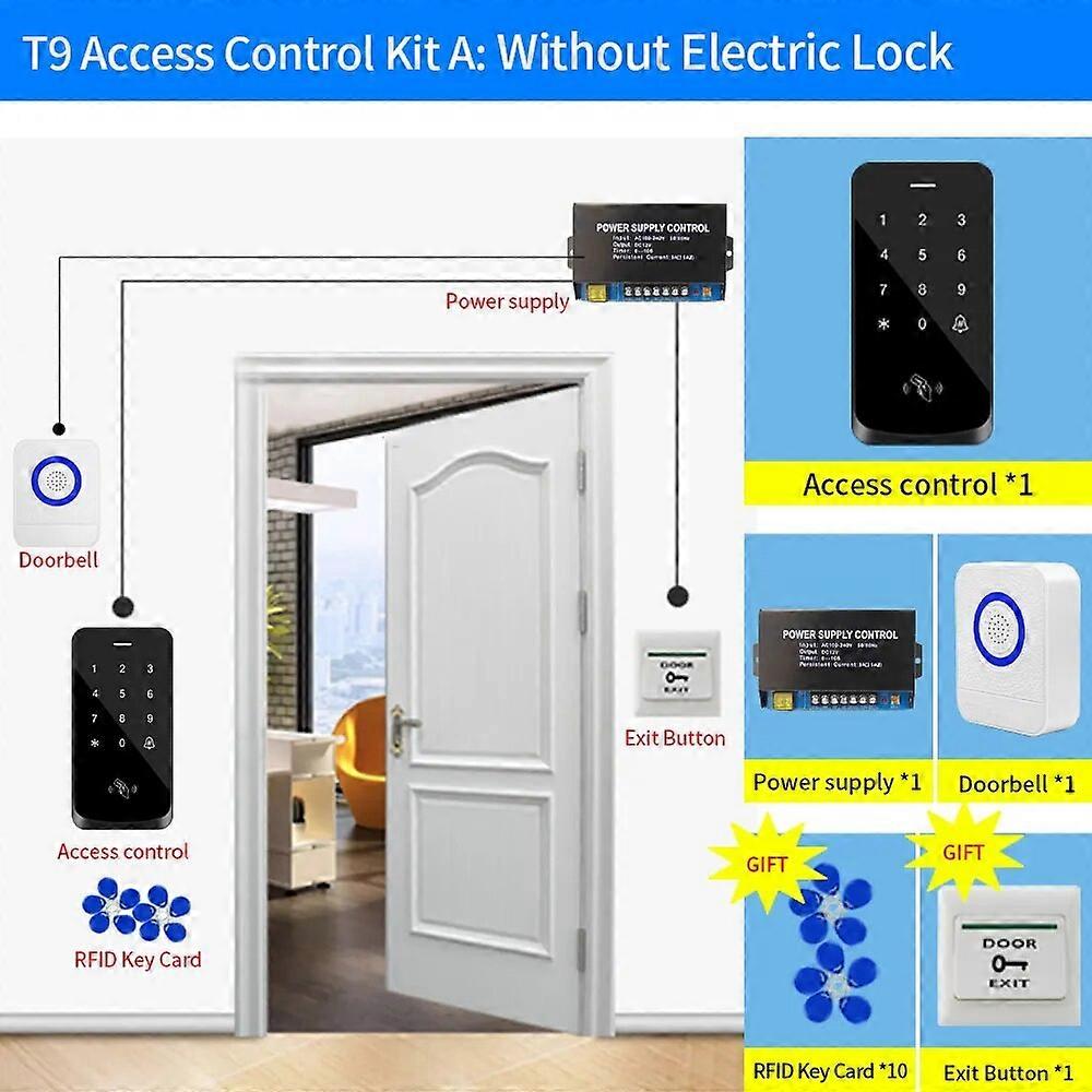 125Khz Access Control Keyboard Outdoor Access RFID Keypad Touch Backlit IP67 Waterproof EM Card Door Lock Opener Wiegand Reader