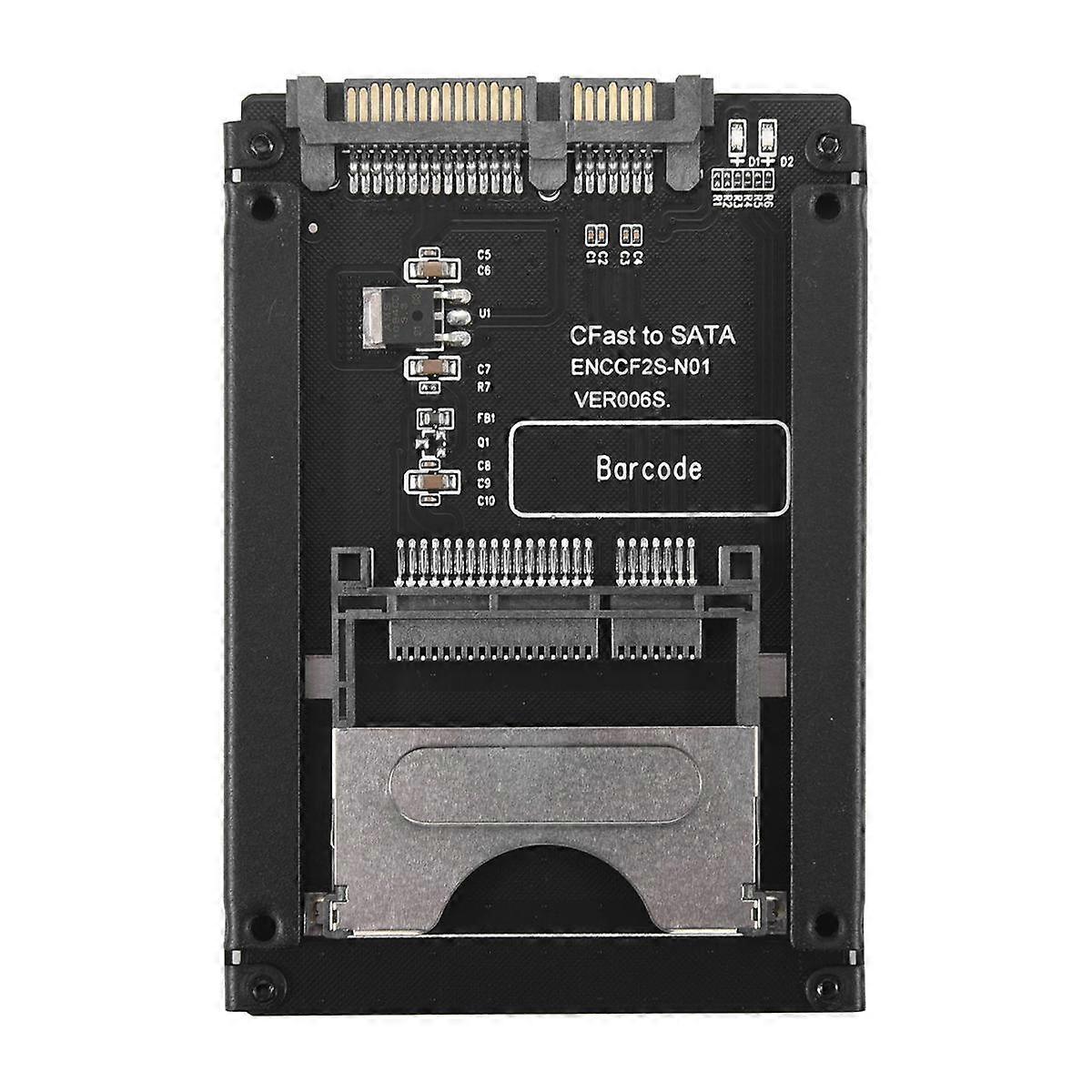 SATA 22 Pin to USB 3.0 to CFast Card Adapter 2.5 Inch Hard Disk Case SSD HDD CFast Card Reader for