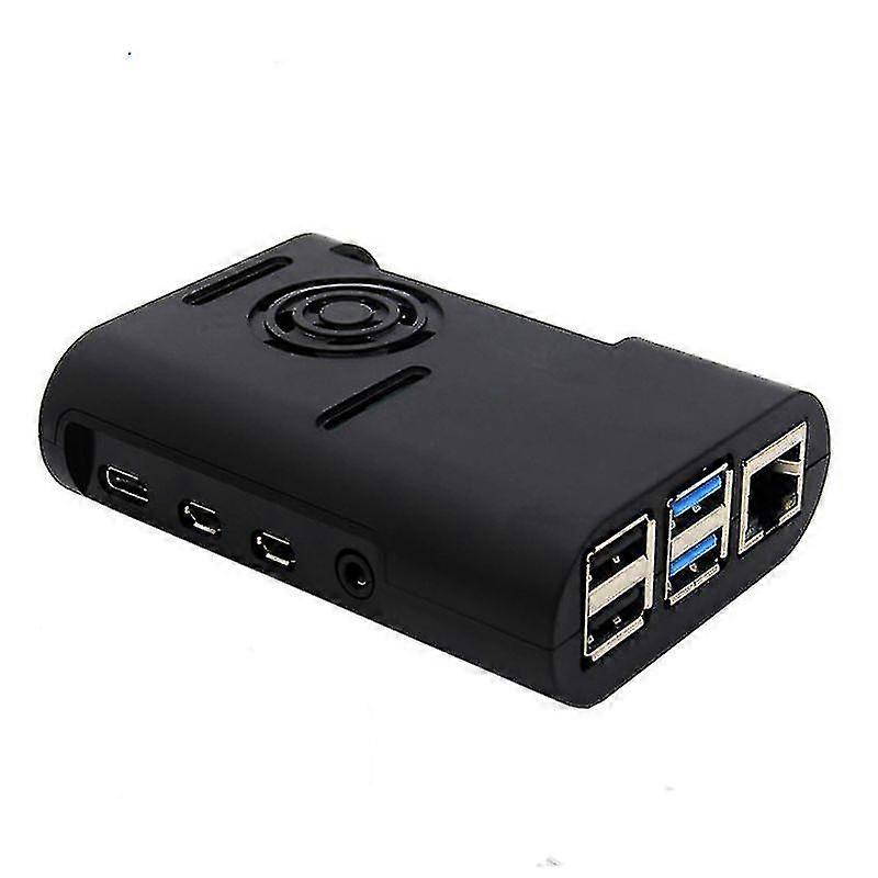 Easy Installation Abs Plastic Case Protective Cover Shell Enclosure For Raspberry Pi 4 Model B Kit Accessories