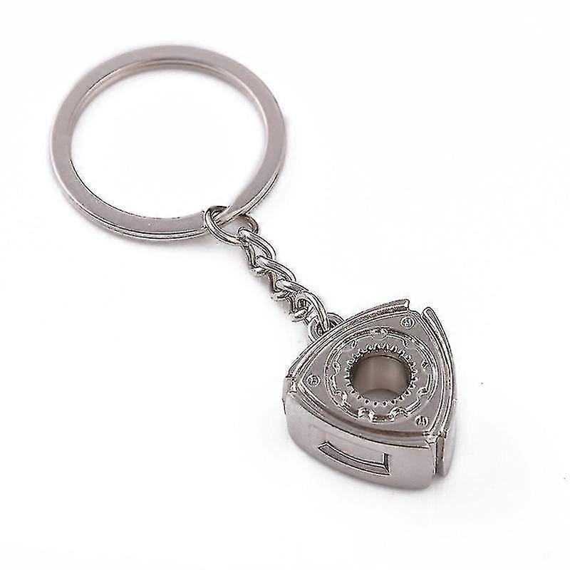 Multipurpose Keys Organzier Buckle Ring Alloy Key Chain For Cars Home Keys( Color : Silver )