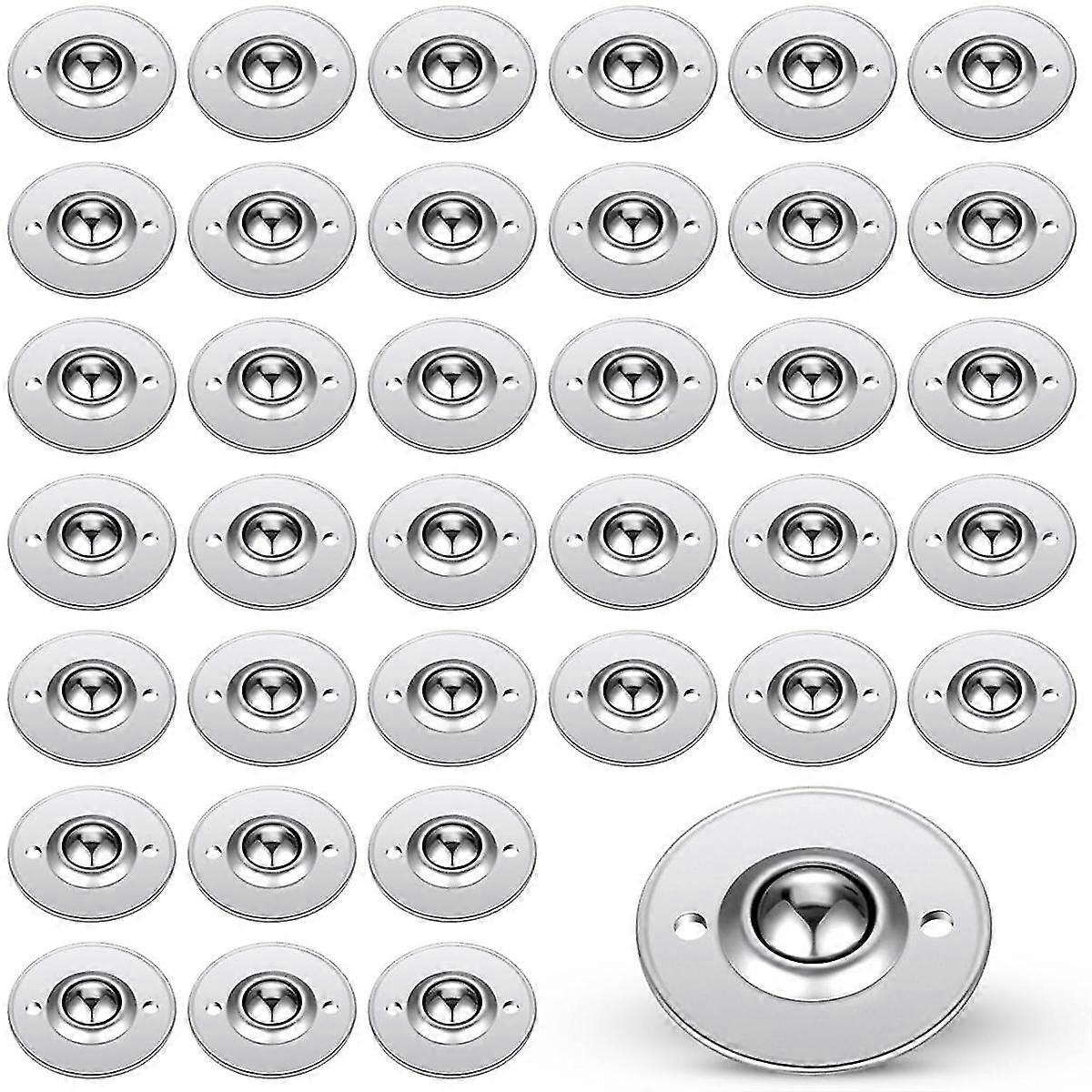 5/8in Roller Ball Transfer Bearing Ball Transfer Bearing Casters Carbon Ball Bearing Rollers 360 Rotation for Conveyor