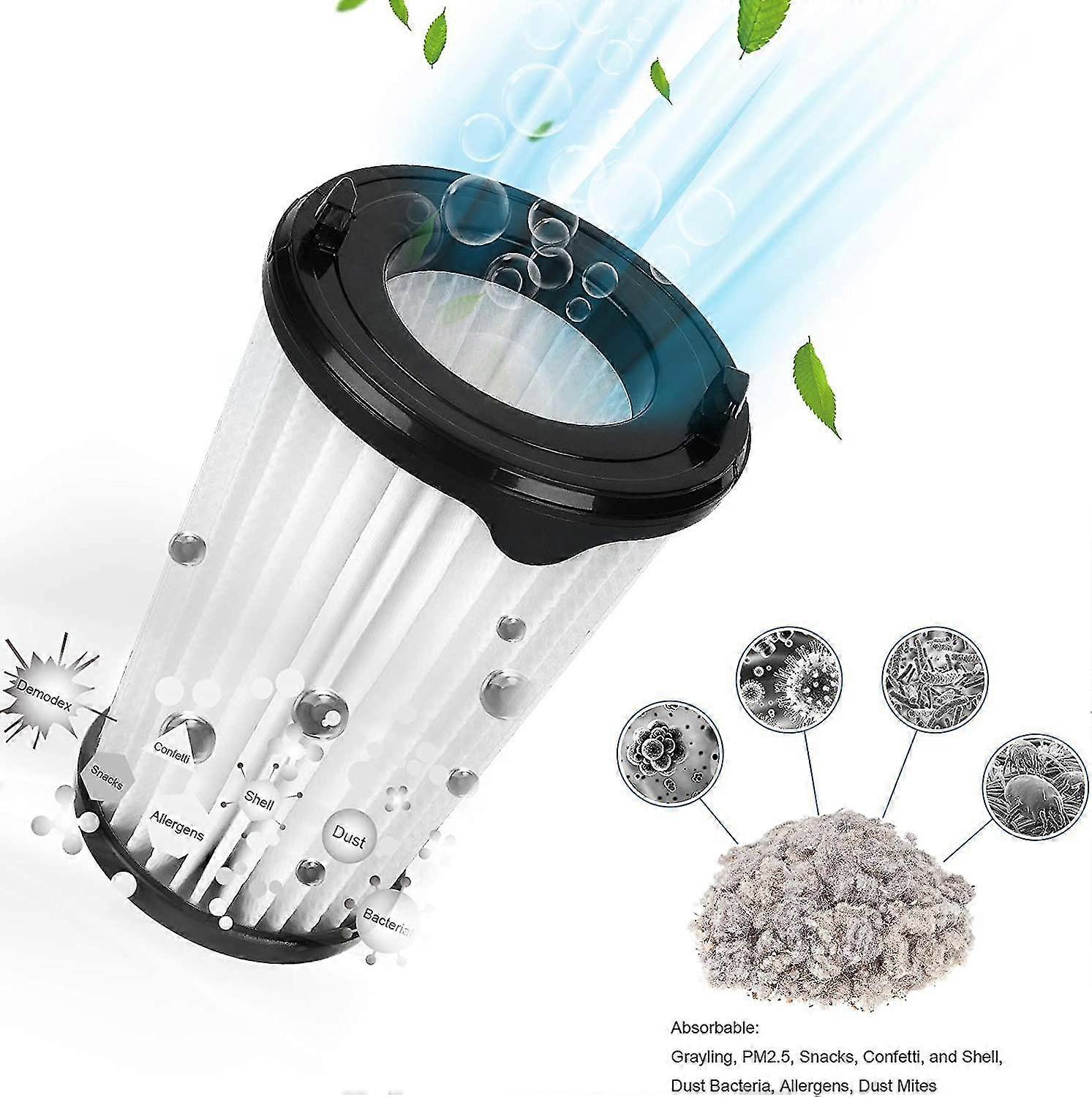 6-Pack Hepa-Filter Für-AEG CX7 CX7-2 Serie Ergorapido AEF150 Akku-Staubsauger DE