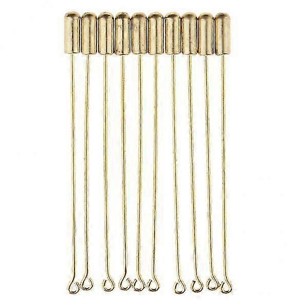 11x10 Κομμάτι 7.1cm Μακρύ Βελόνα Βύσμα Πέτο Stick Καπέλο Κασκόλ Καρφίτσα Μπουτονιέρα Καρφίτσα