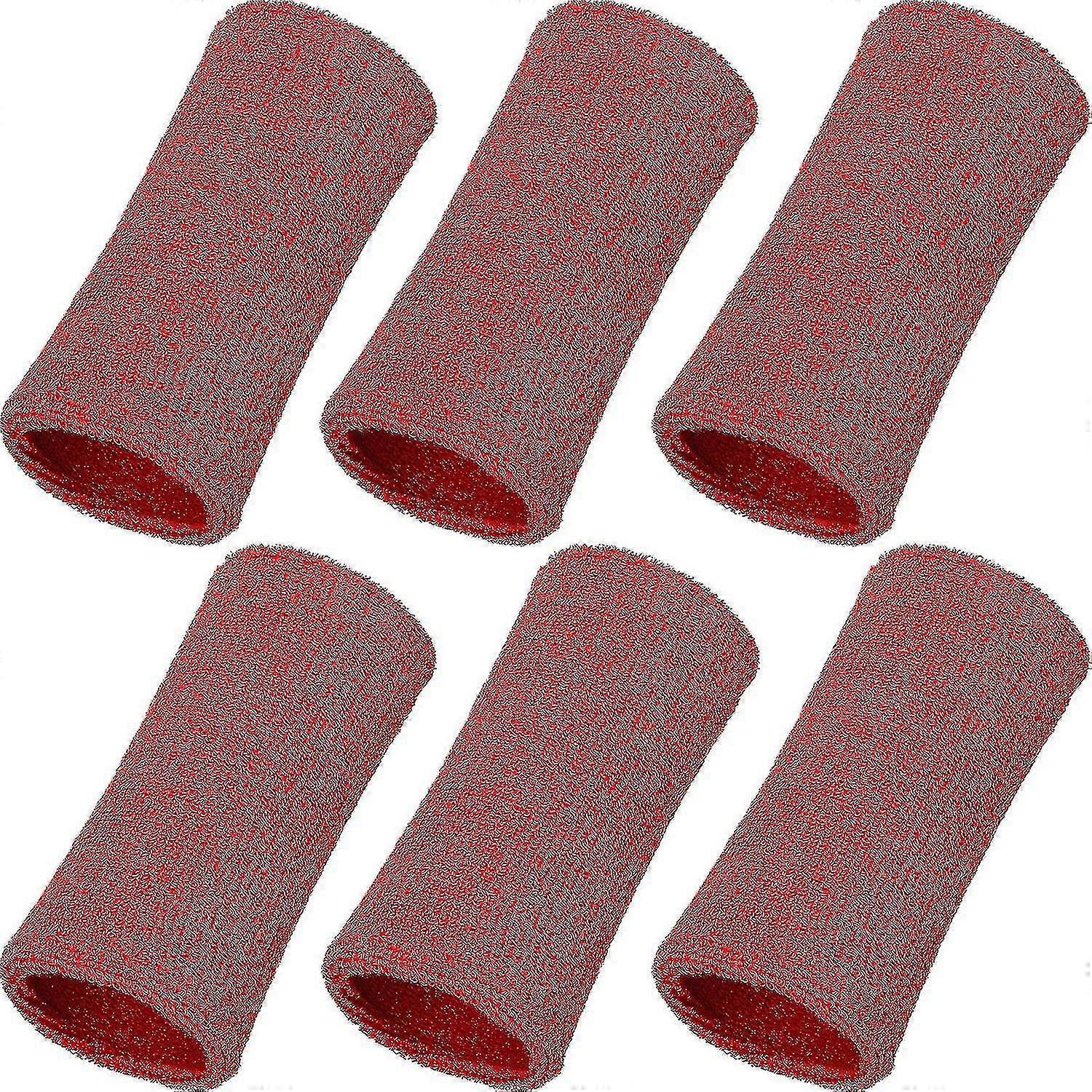 Pulseiras esportivas elásticas de 6 polegadas para suor no pulso, para esportes