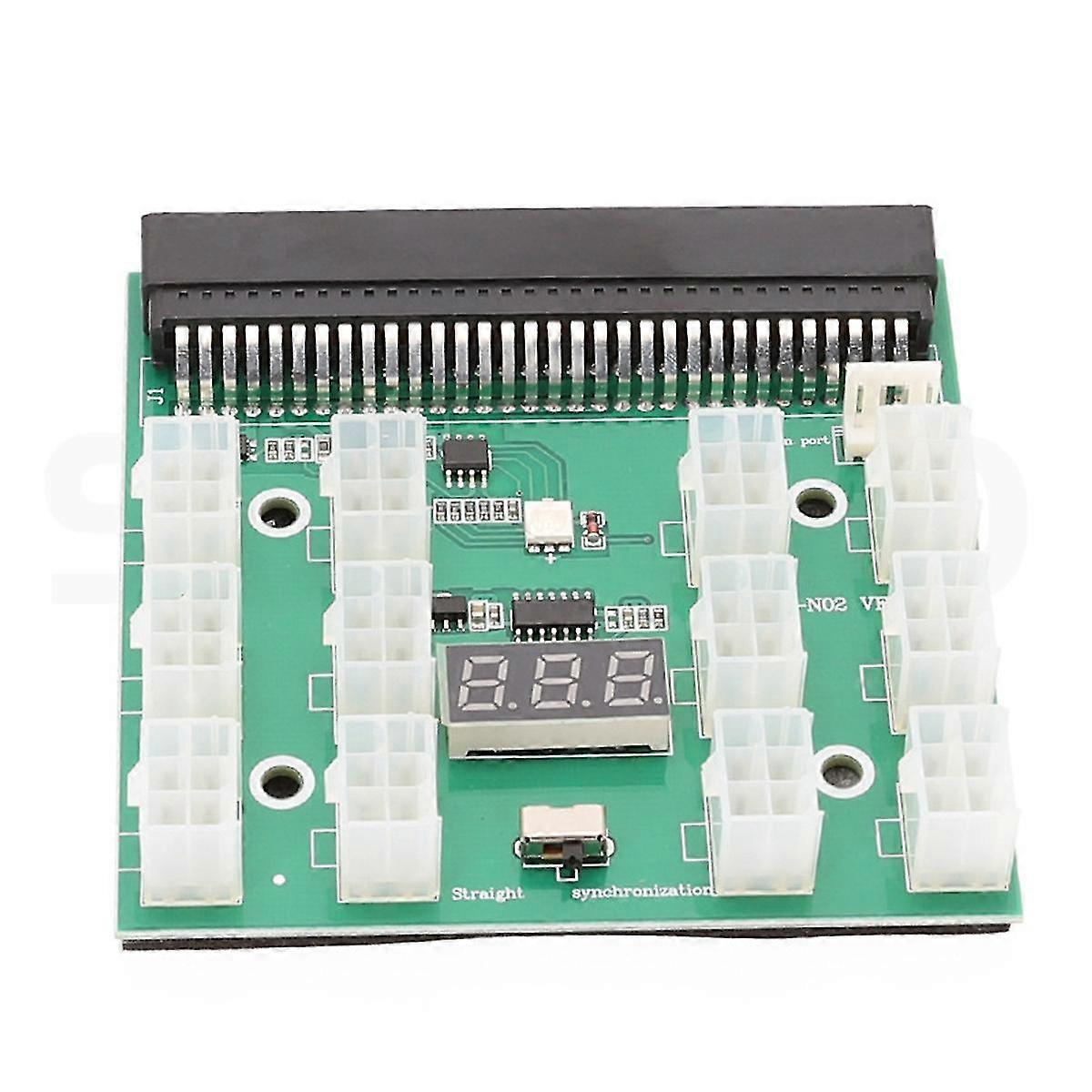 Server Conversion Board 12x6pin Adapter Card 12v High- Adapter Card