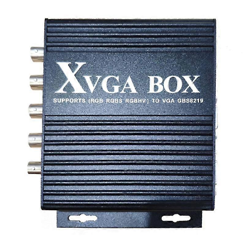 Gbs-8219 Industrial Video Converter Xvga Box Rgb To Vga To Vga Video Converter( Plug)