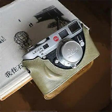 handwork Photo Camera  leather Bag Body Case For for Leica M2 M3 M4 M6 M7 MP MA non-slip Handles Protective sleeve box