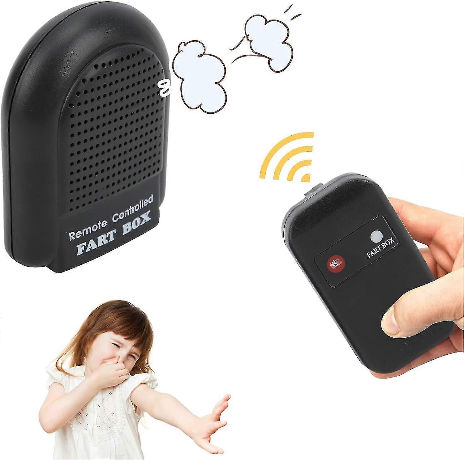 Fart Machine With Remote, Fart Noise Maker, Fart Box, Prank Portable Farting Machine Toy Pranks Jokes Gag Gift Different Realistic Sounds
