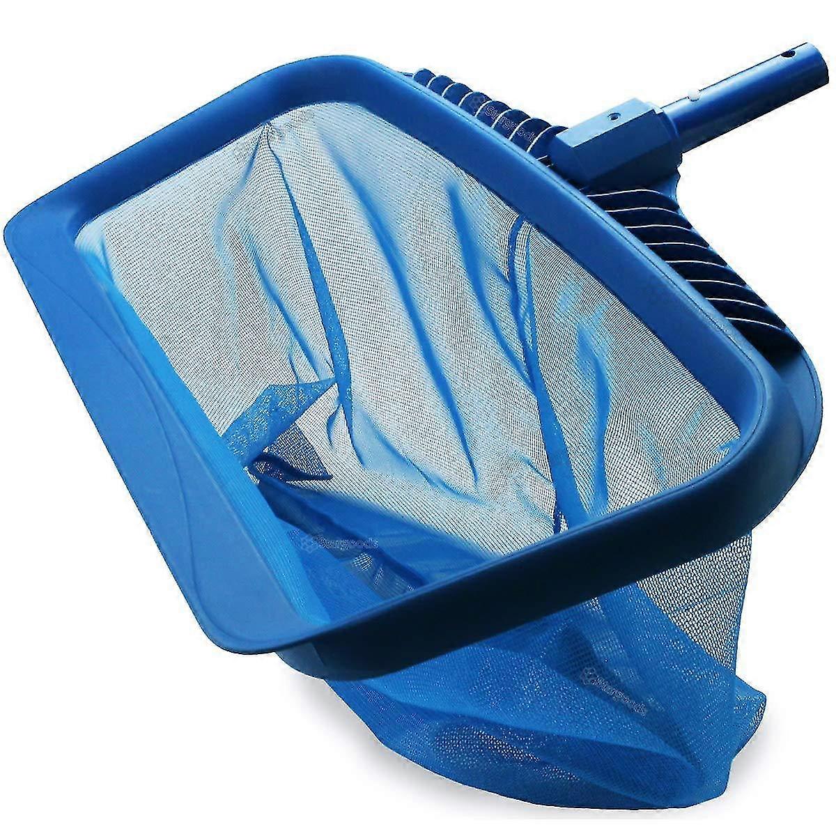 Pool Skimmer Net,heavy Duty Rake, Swimming Pool Leaf Skim Net,professional Leaf,bugs,cleaning (20 Inches-blue)
