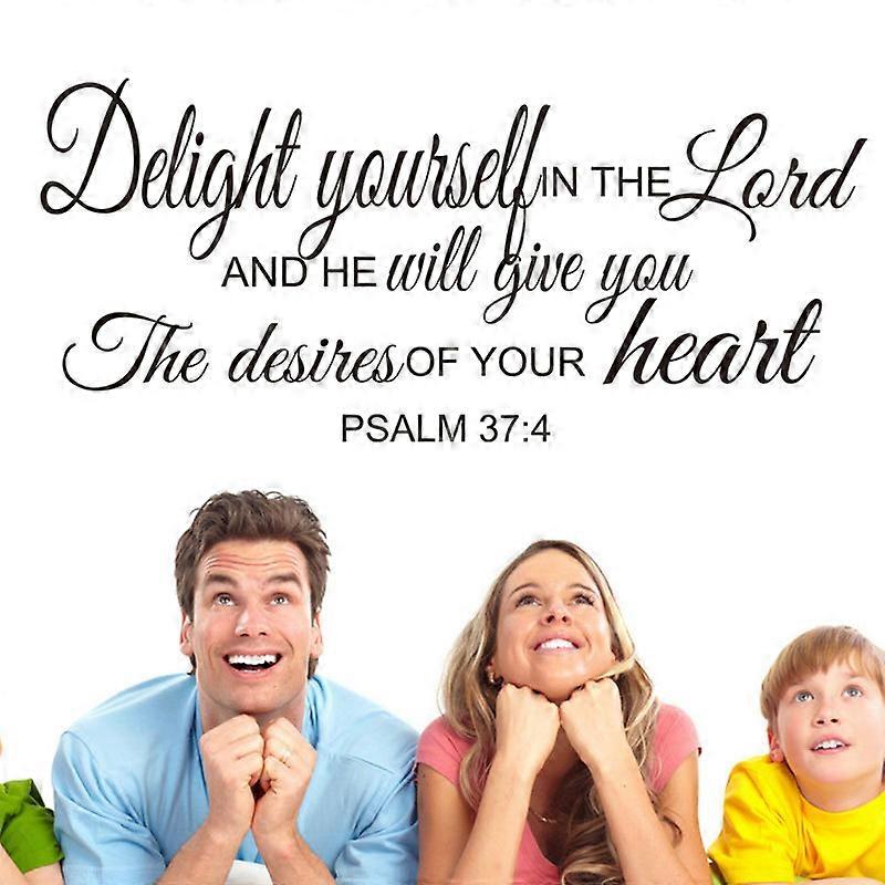 Wall Vinyl Decal Quotes on Delight yourself  Kept