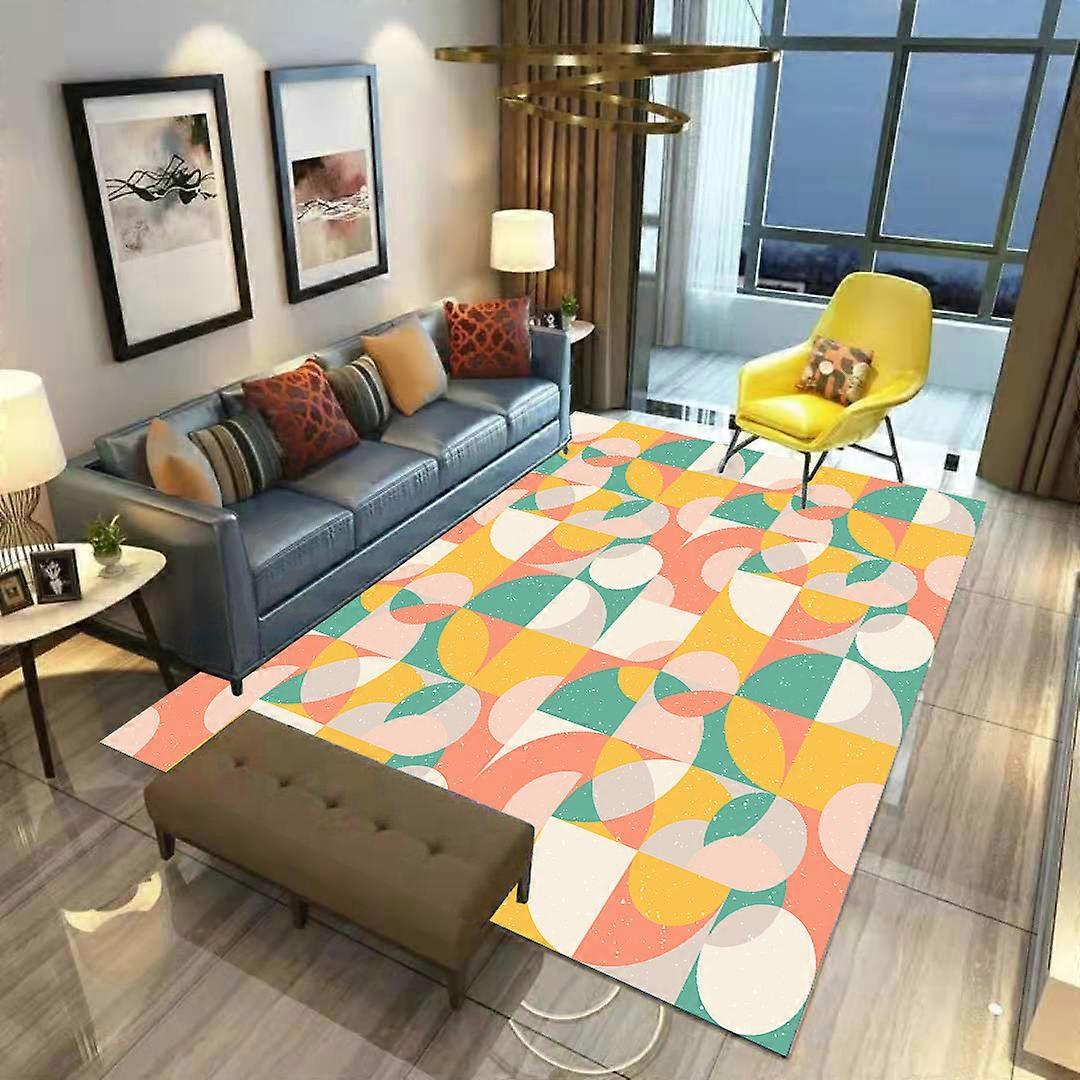 Tapis de Géométrie Psychédélique pour Tapis De Sol Antidérapant De Chambre  De Jardin De Jardin De, image size:1080x1080