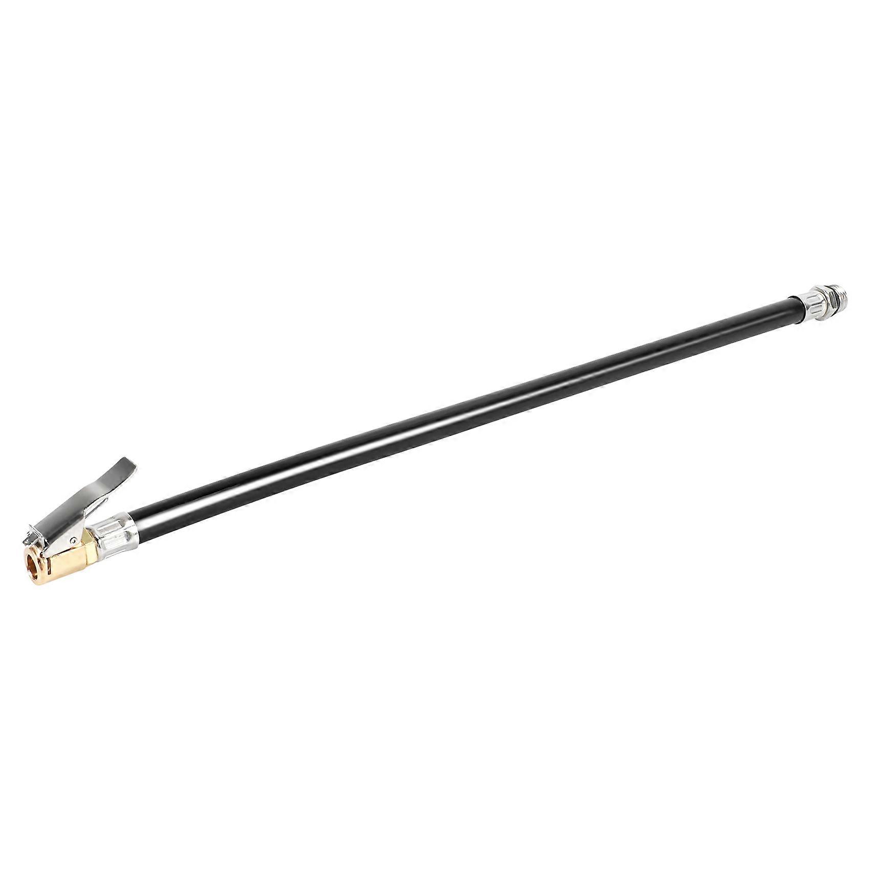 Car Truck 1/2 Inch Male Thread Rubber Inflating Hose Tire Inflator 14.6 Inch