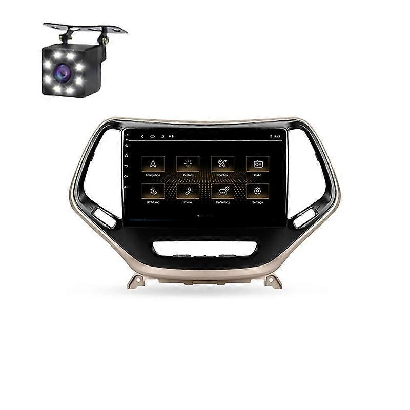 For Jeep Cherokee 5 KL 2014 - 2018 Car Radio Video Player Carplay Navigation GPS