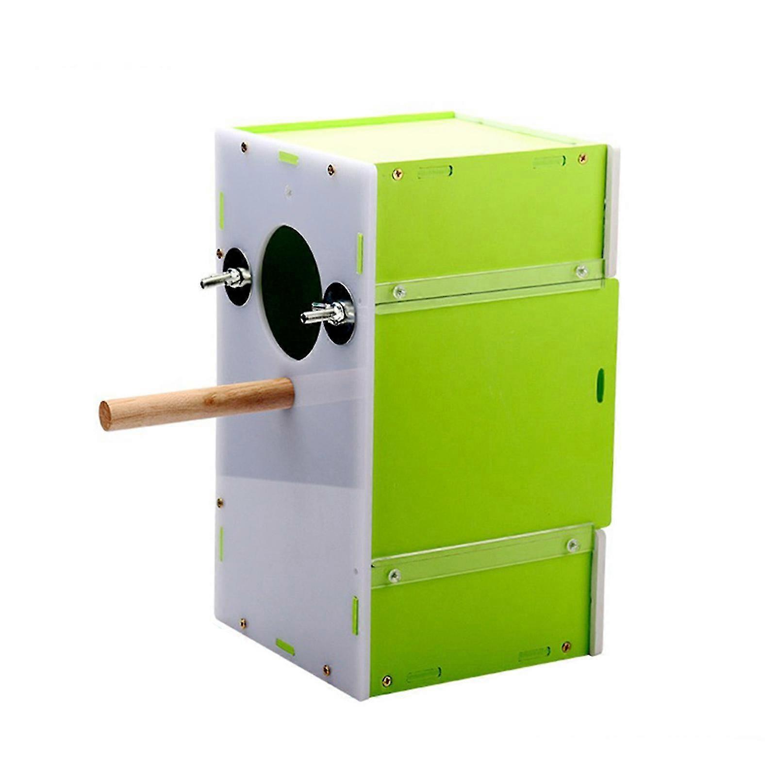 Moisture-proof Bird Breeding Box - Firm and Odorless Parrot Nest for Lovebirds