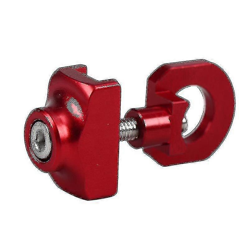 Folding Bicycle Chain Tensioner Chain Adjuster For Folding Bicycle Zipper Red 1pc