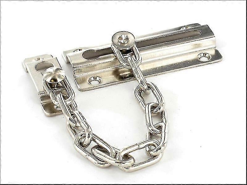 Securit Steel Door Chain El Plated S1625