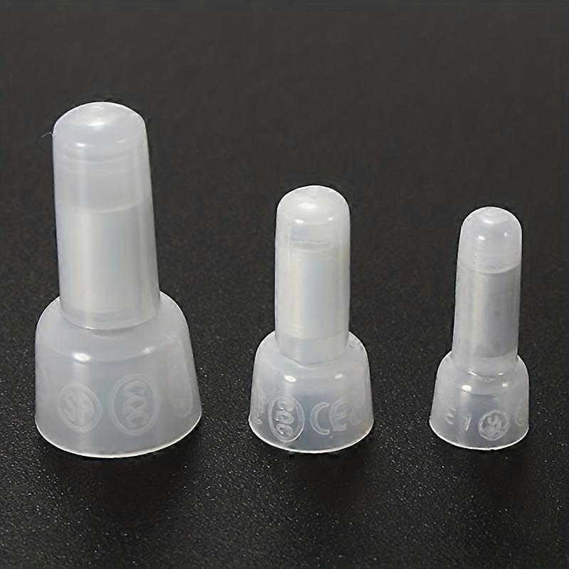 1000pcs Transparent Wire Crimp Connectors - Per Size - Protective Crimp Cap Connectors